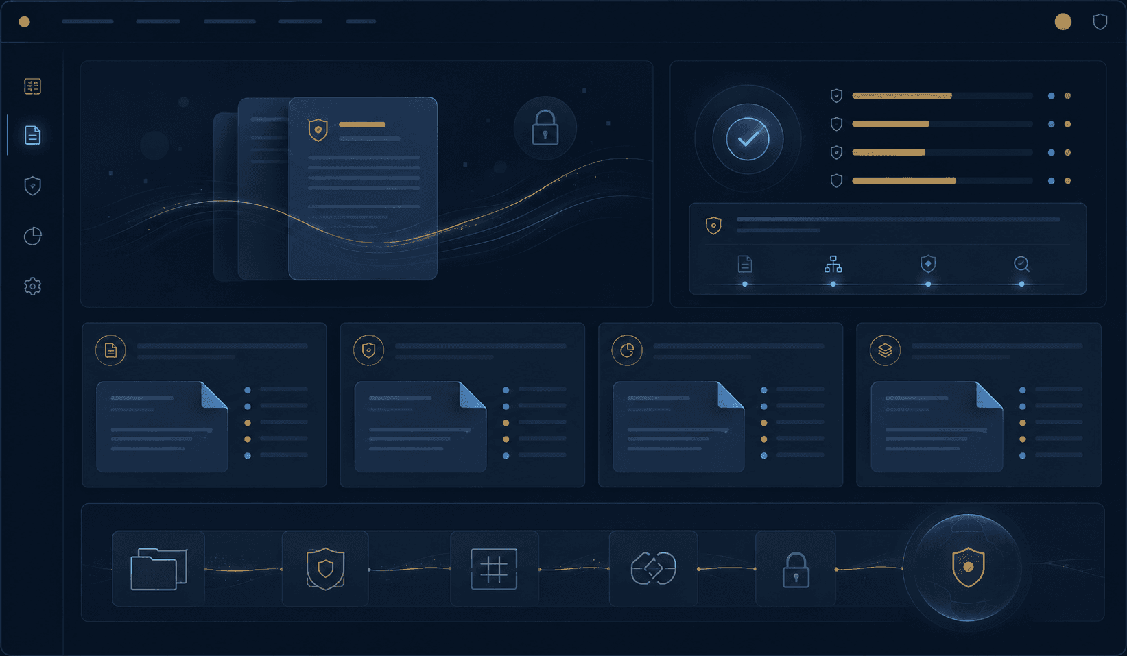 Evidence and reporting dashboard